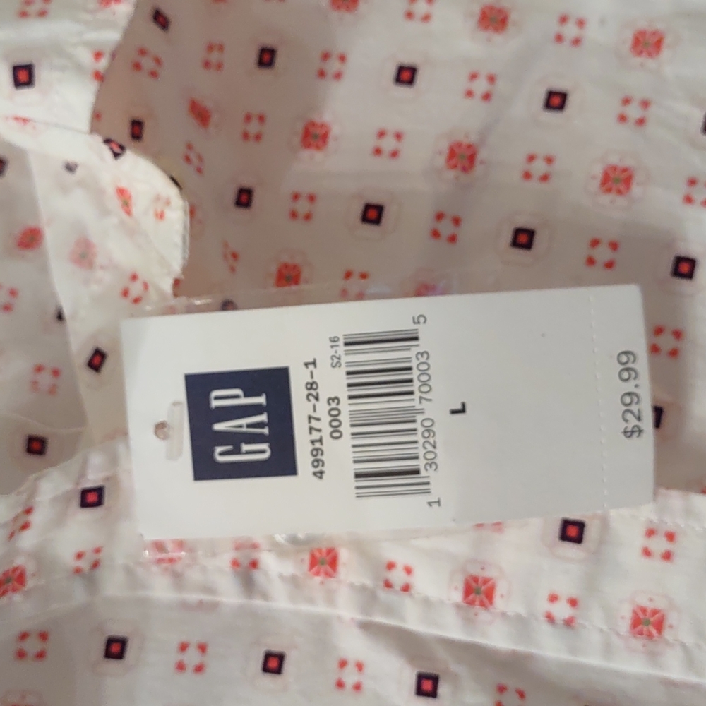 Gap Button Down Shirt Style:499177 - Picture 2 of 4